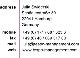 anschrift